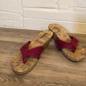 Cork wedges